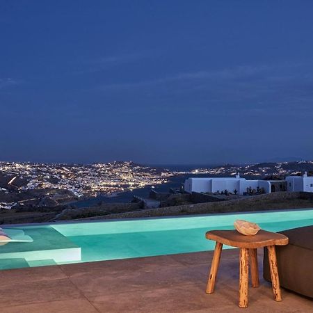 Mykonos Town Annez Villa With Private Pool Panoramic Sea View מראה חיצוני תמונה