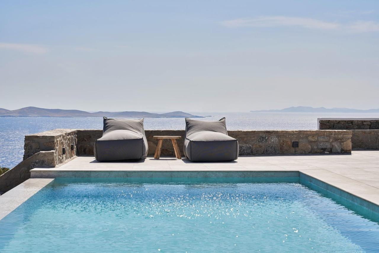 Mykonos Town Annez Villa With Private Pool Panoramic Sea View מראה חיצוני תמונה